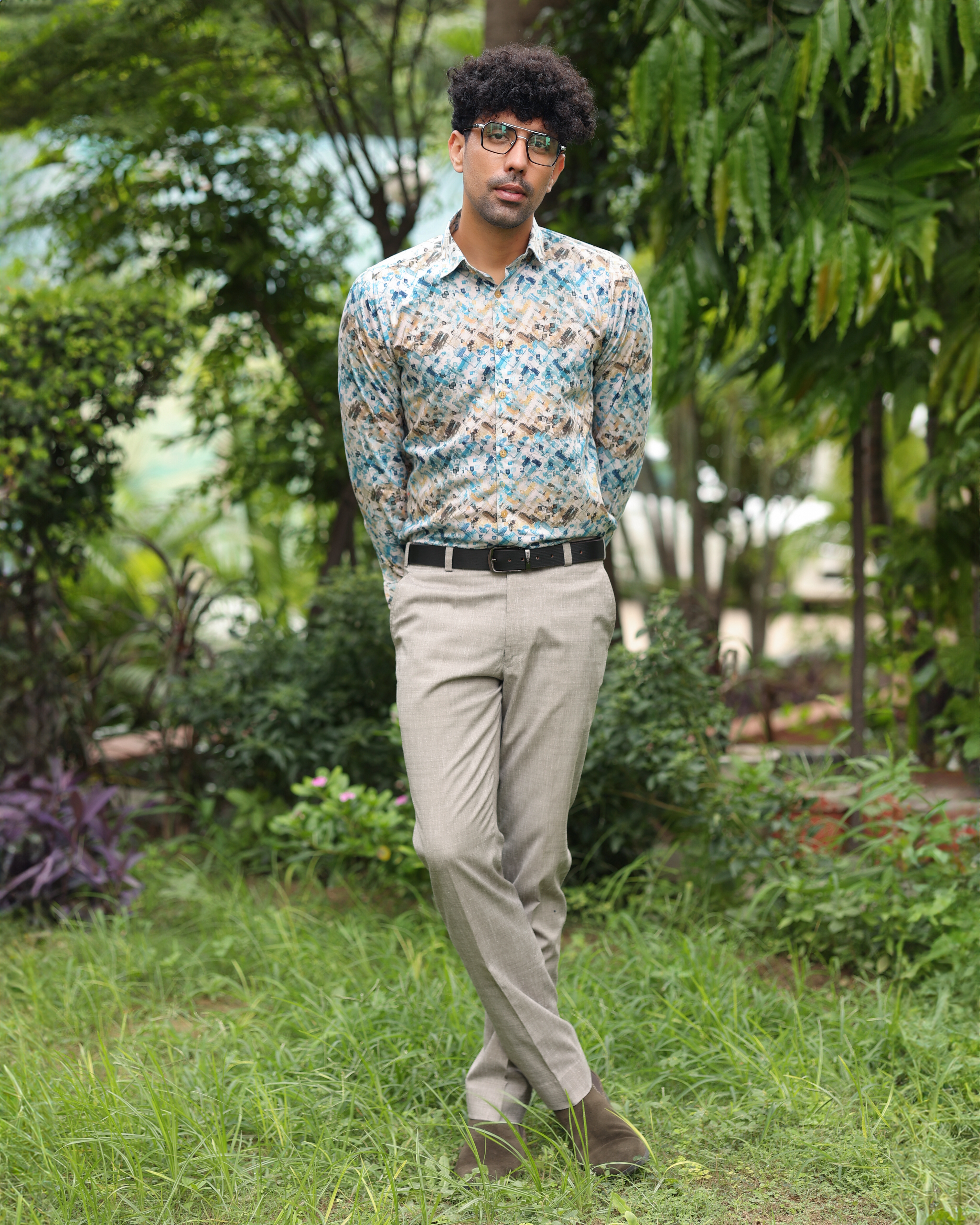 Geometric Digital Design Shirt